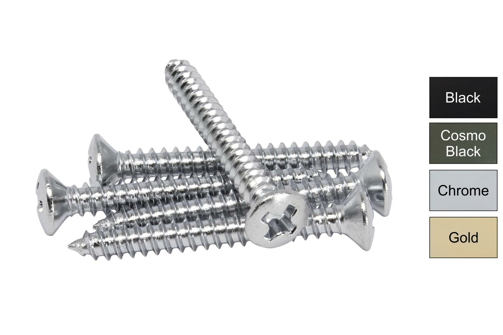 #4 x 1"(25mm) GOTOH TS-02 Bridge Screws - Qty 5