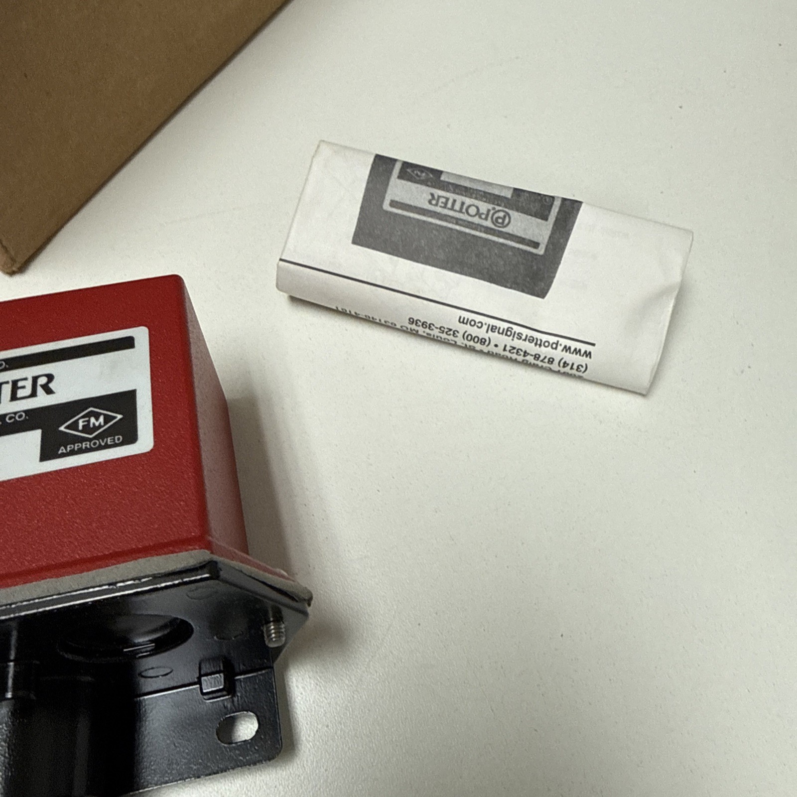 Potter Electric PCVS-1 Control Valve Supervisory Switch