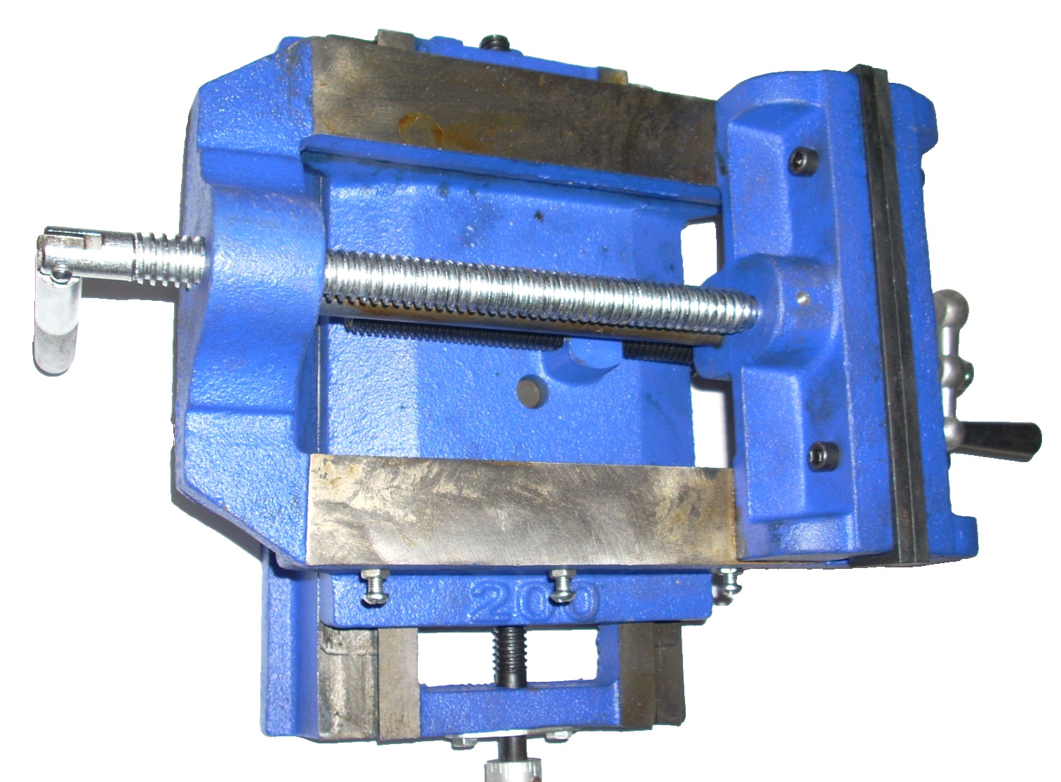 Westward Cross Slide Machine Vise 7 7/8" W Jaw x 1 7/8" D Throat x 6.6875" H