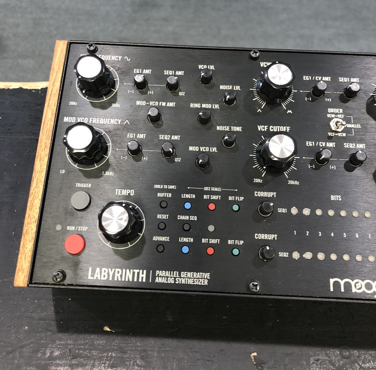 Moog Labyrinth Parallel Generative Analog Synthesizer