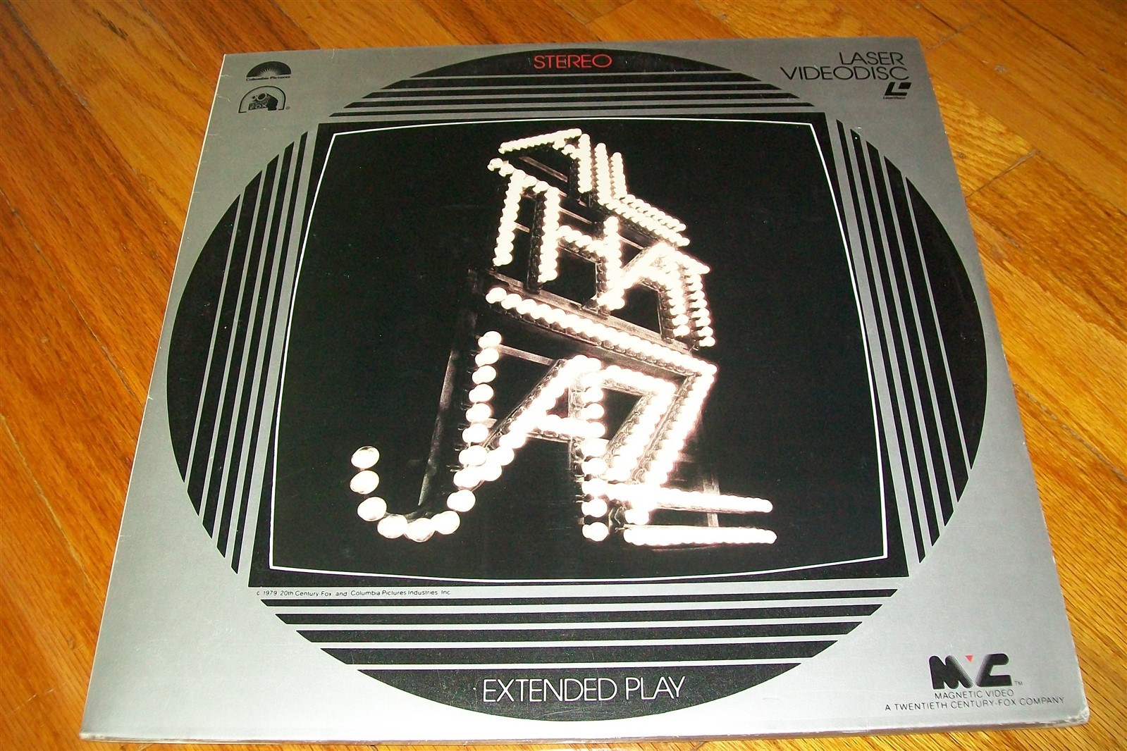 ALL THAT JAZZ 2-Laserdisc LD SET FULL SCREEN FORMAT EXCELLENT CONDITION RARE!