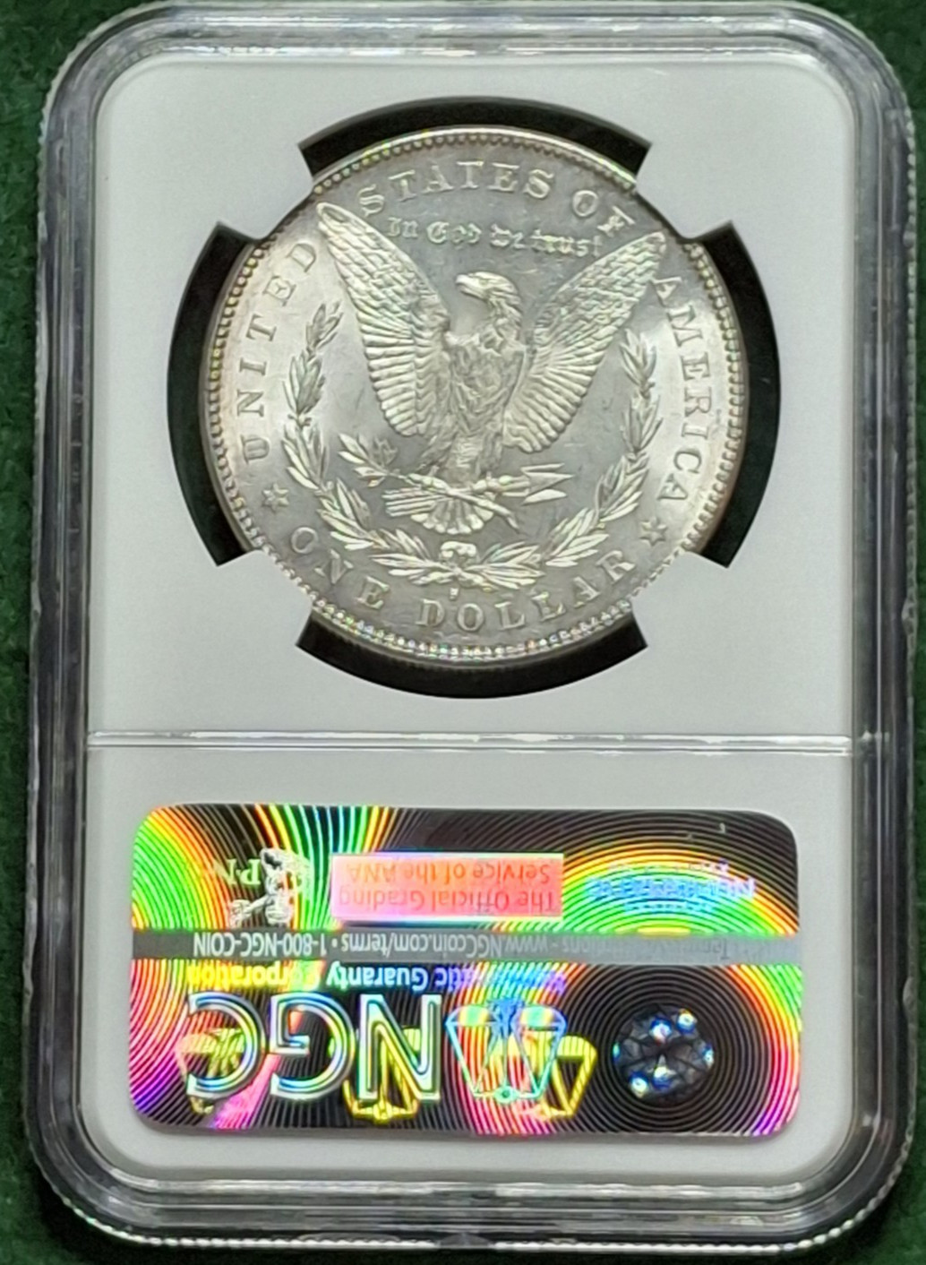 1878 S Morgan Silver Dollar - NGC MS63