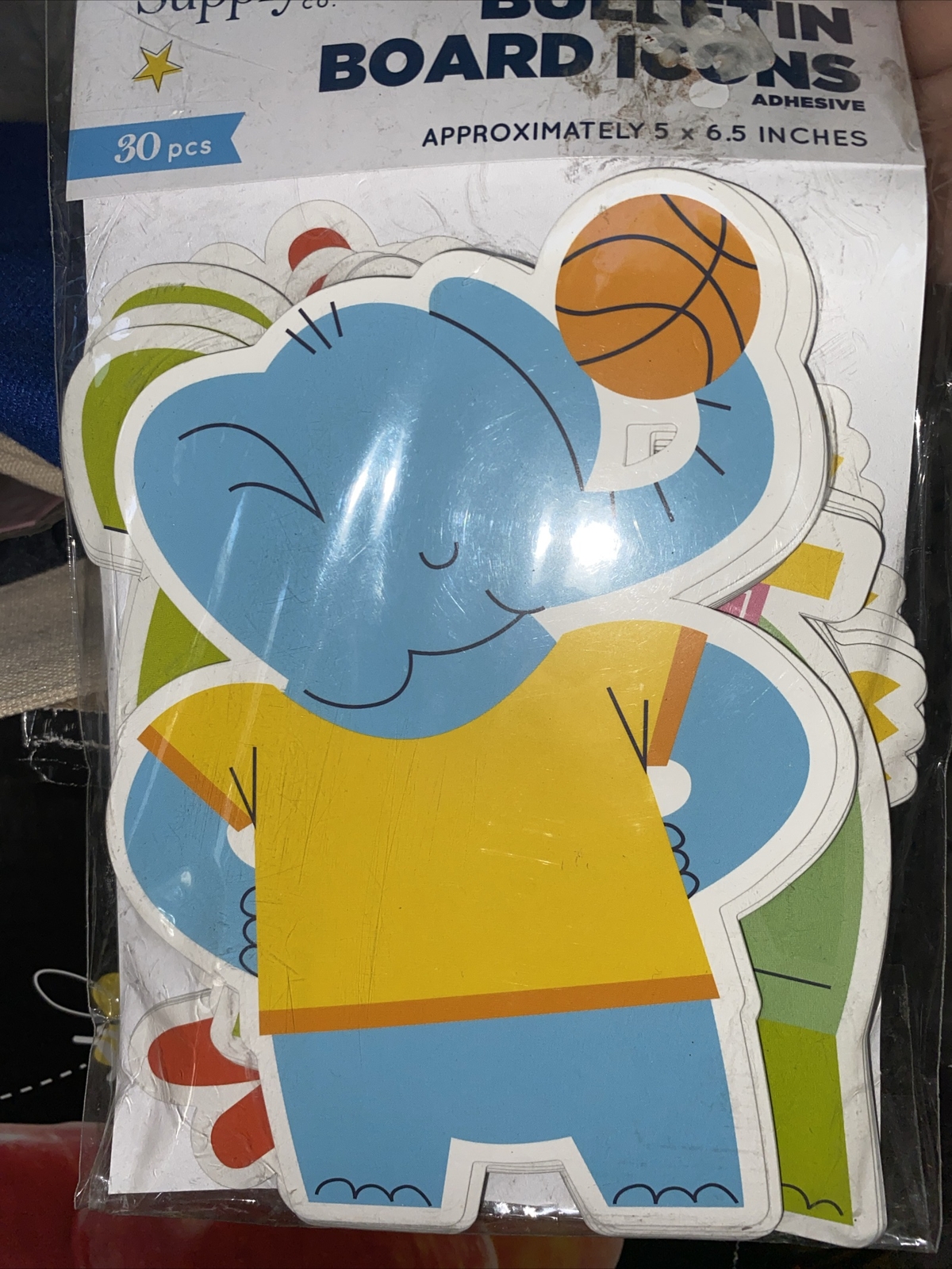 Bulletin Board Icons 30 Pieces  Teacher Supply Co Classroom ELEPHANT ELEMENTARY