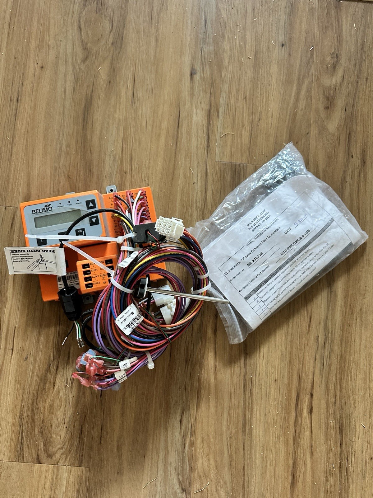 Belimo ECON-ZIP-BASE Economizer Control With Econ-Zip-EM Module And Harness