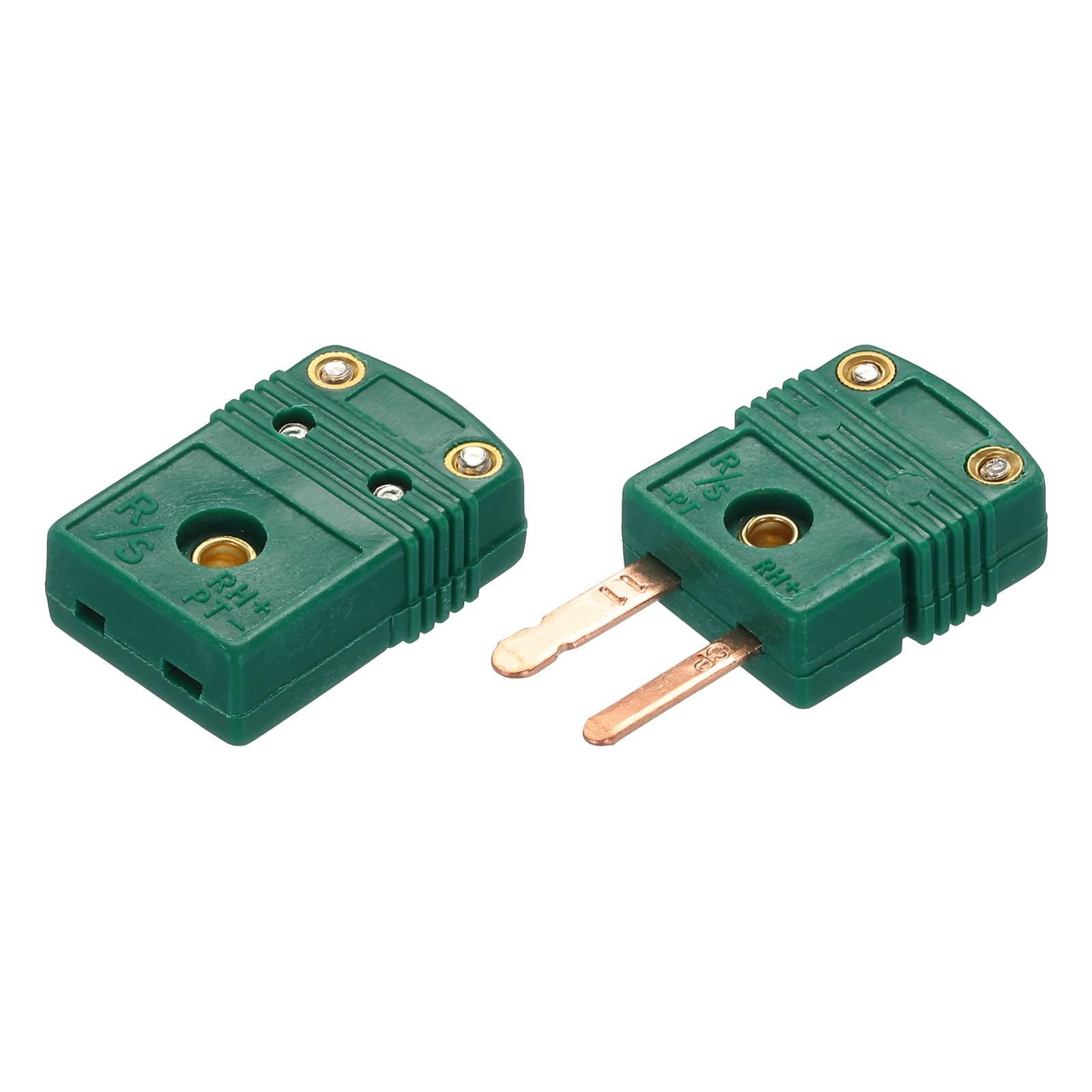 MECCANIXITY R/S Type Thermocouple Wire Connectors Female Male Plug Yellow