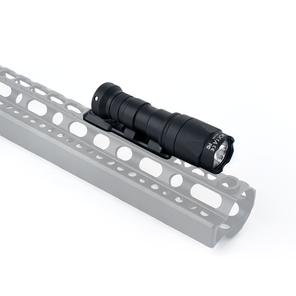 Tactical For M300M600 Flashlight Offset Side Rail Mount For Mlok Picatinny Rail