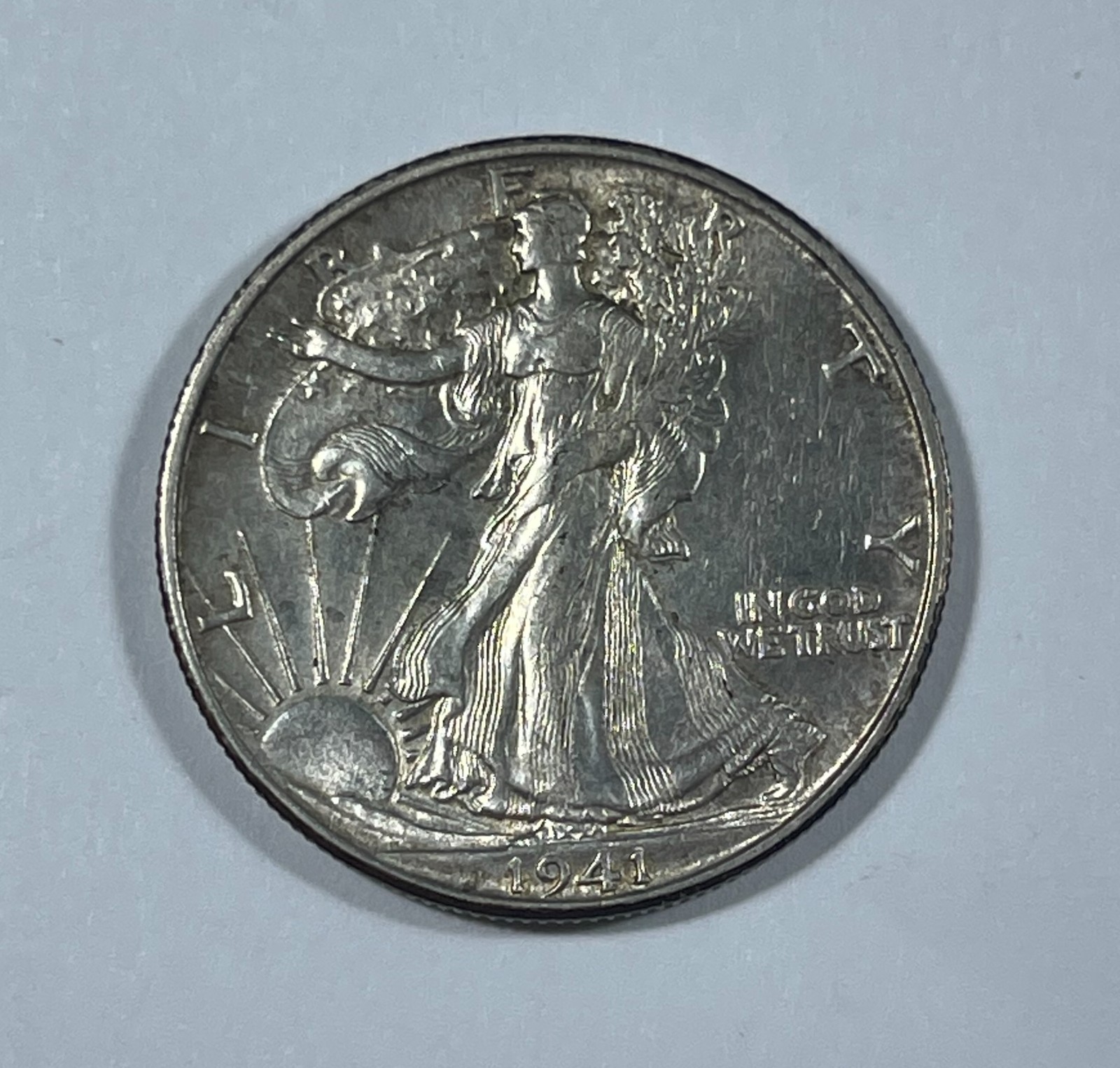 1941-S Walking liberty 50C (#21893) Original AU