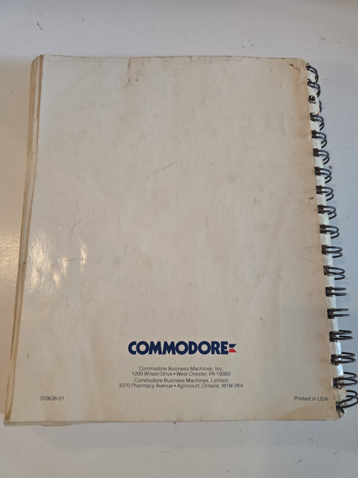 Commodore 128 Personal Computer System Guide 1985 Manual CBM Good Condition