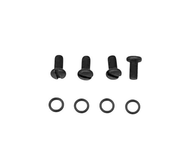 New Grip Screw Slot Head w/O-Ring for 1911 Grip Screws | 8pc Kit