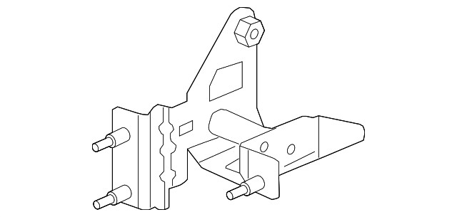 Genuine GM Forward Range Radar Bracket 22813677