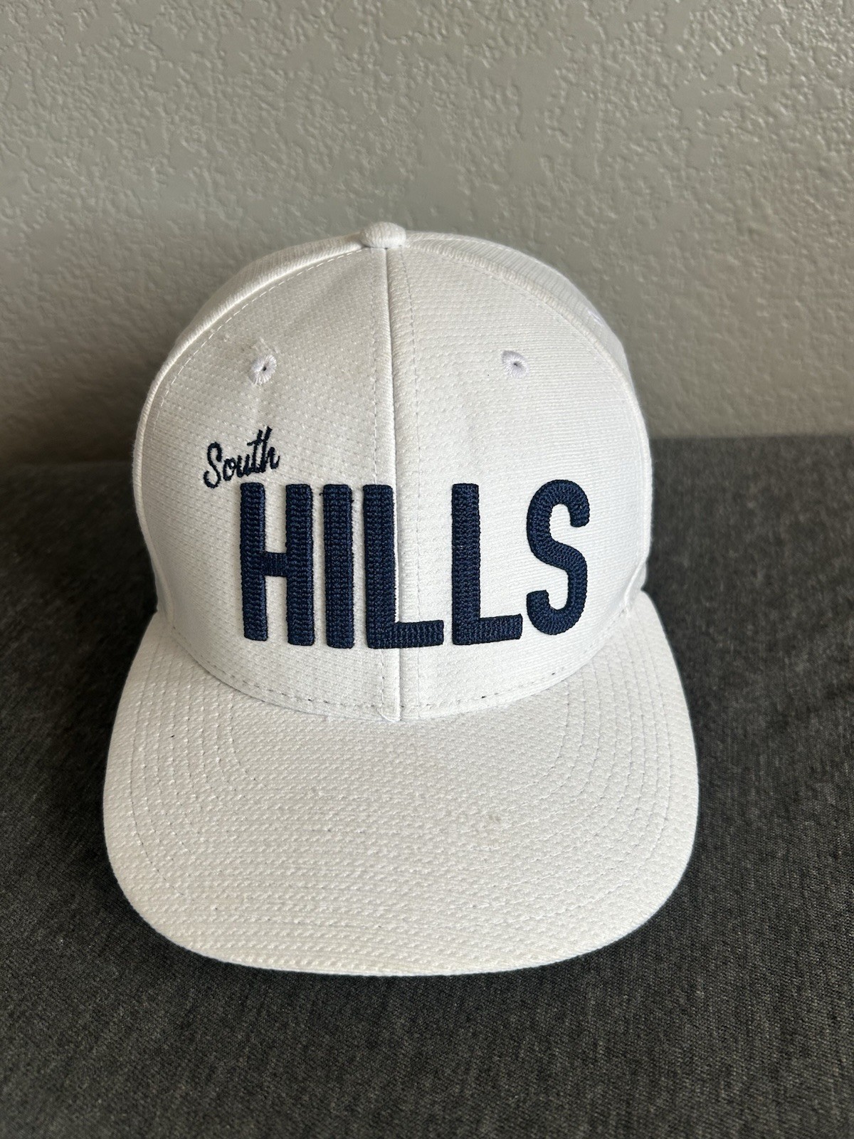 South Hills Country Club Golf Hat OSFM Adjustable White Ships Free