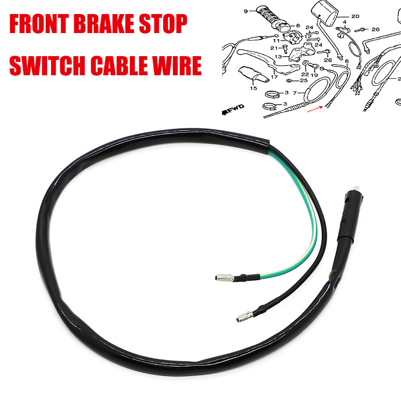 Motorcycle Brake Switch Wire Front Stop Light For Honda SL100 SL175 CB100 SL350