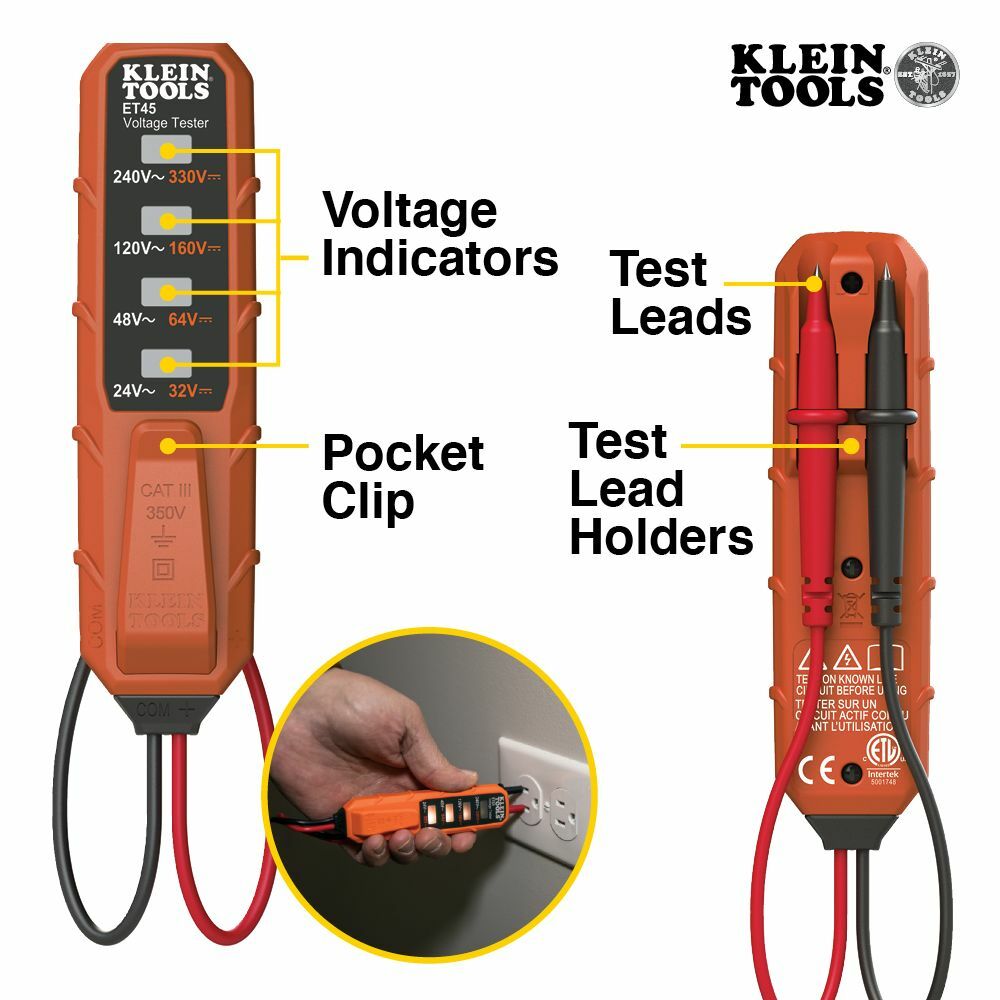 Klein NCVT3PKIT Electrical Test Kit