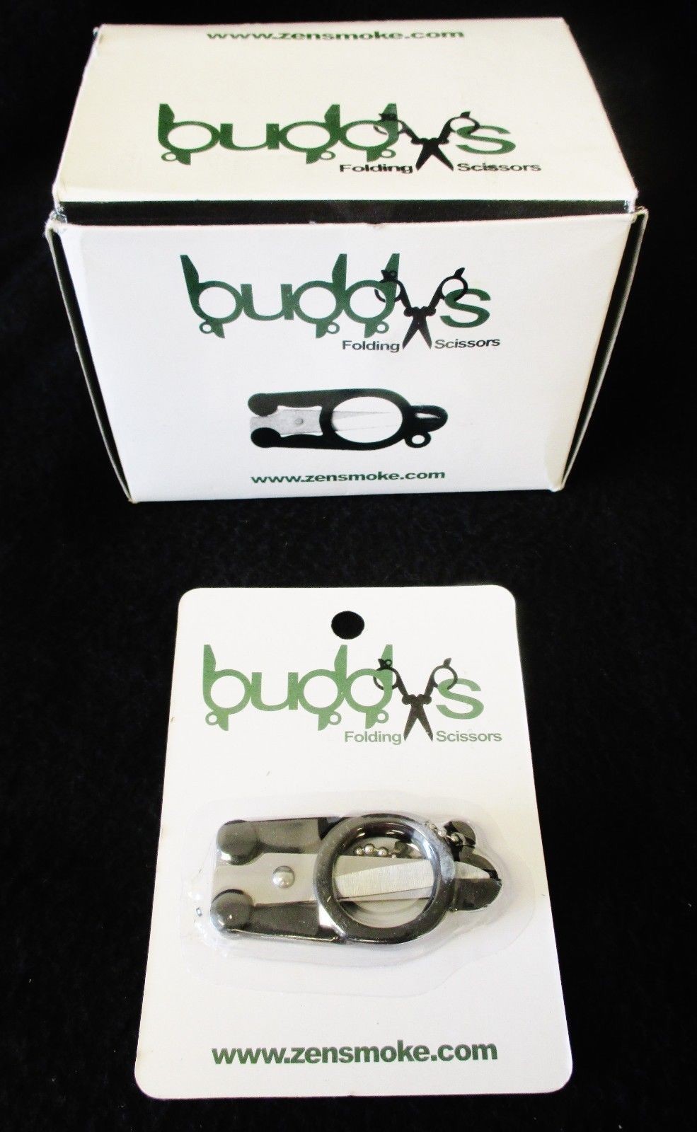 New Lot of 1 BUDDY'S Folding Scissors Hydroponic Trimming Pocket Size Free Ship