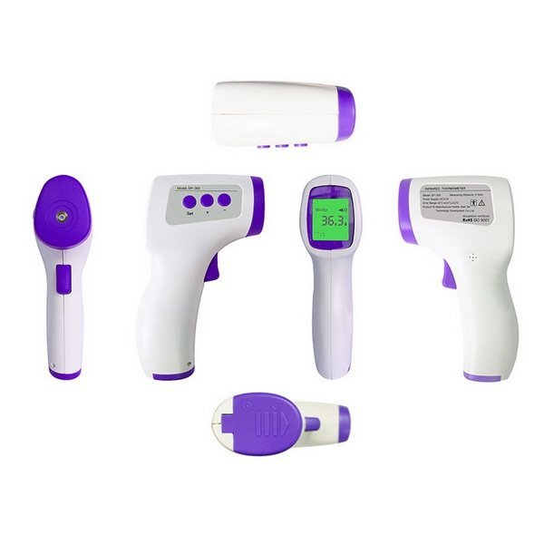 Digital LCD Infrared Thermometer Non-contact Forehead Baby Adult Temperature Gun
