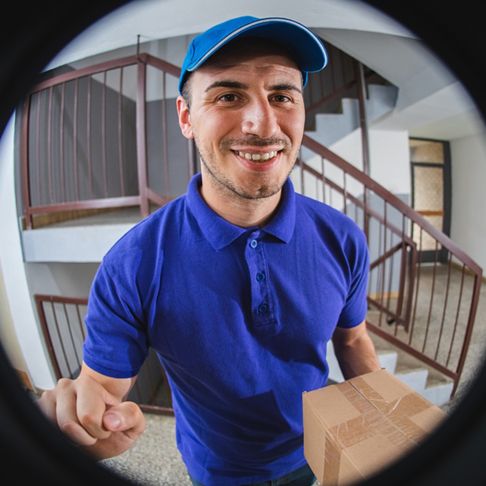 Wide Angle Peephole for Door Security Viewer Holes Front