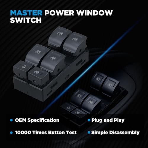 Driver Side Master Window Switch, Silverado Accessories Power Window Switch