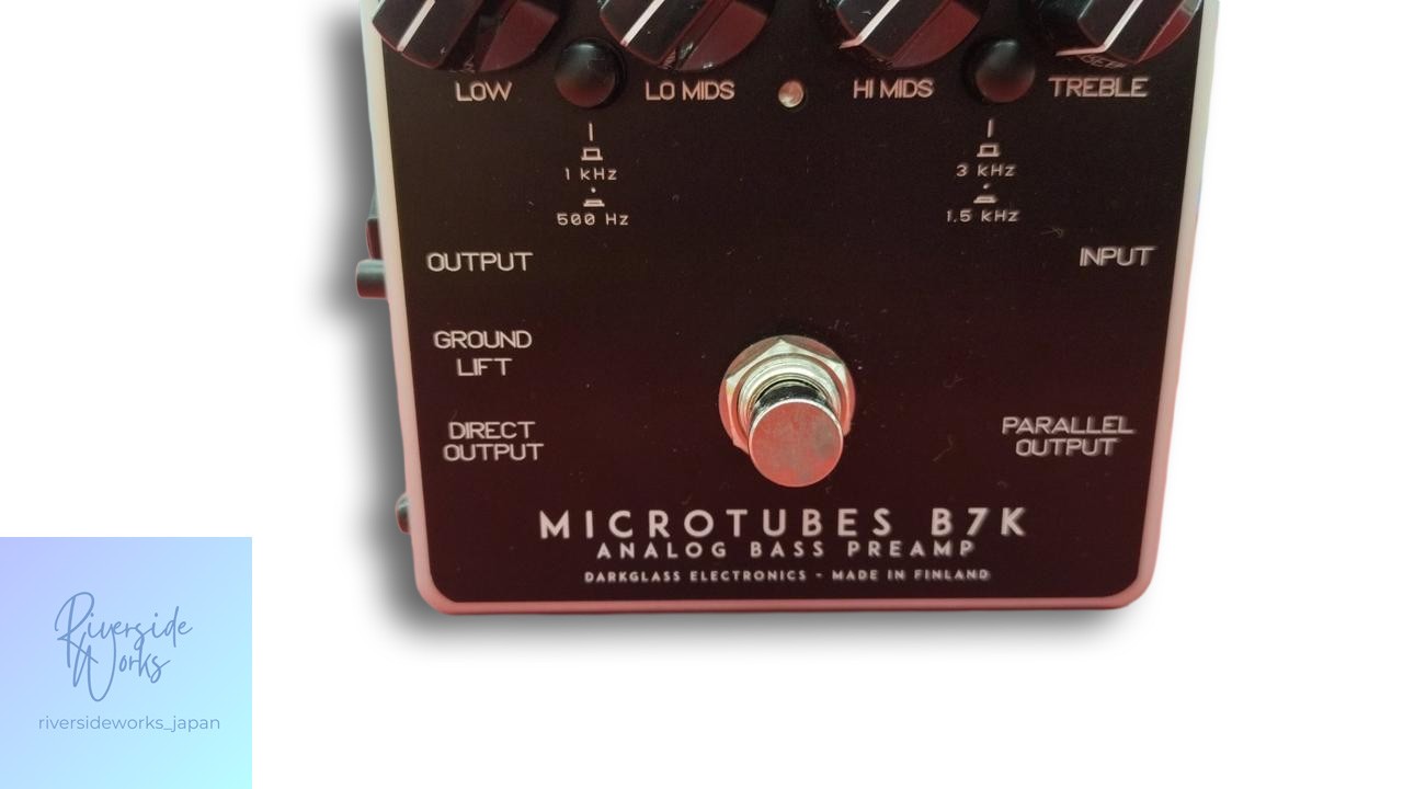 DARKGLASS ELECTRONICS Microtubes B7K Bass Effects Pedal JP