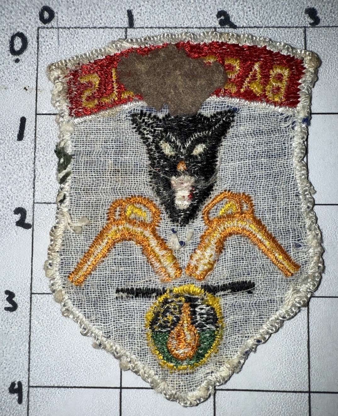 Vietnam War - 1970s USAF Base Fuels Twill Patch (8)