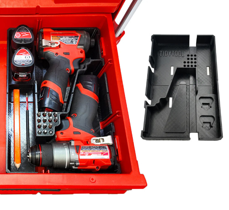 Milwaukee Drawer Liner for M12 FUEL Drill/Driver and impact
