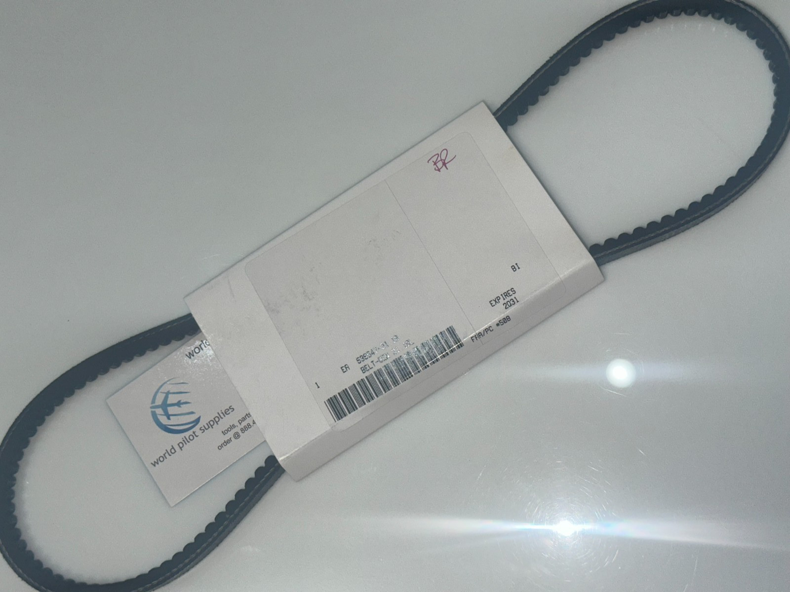 Brand New, TCM Engine Belt 539547-31.19, w/Certs