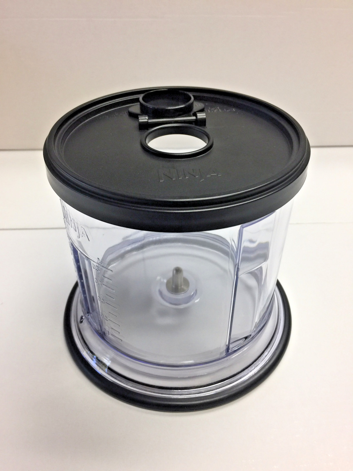Ninja 16oz Bowl+Splash Guard Storage Lid for Express Chopper NJ100 NJ1004 -BLACK