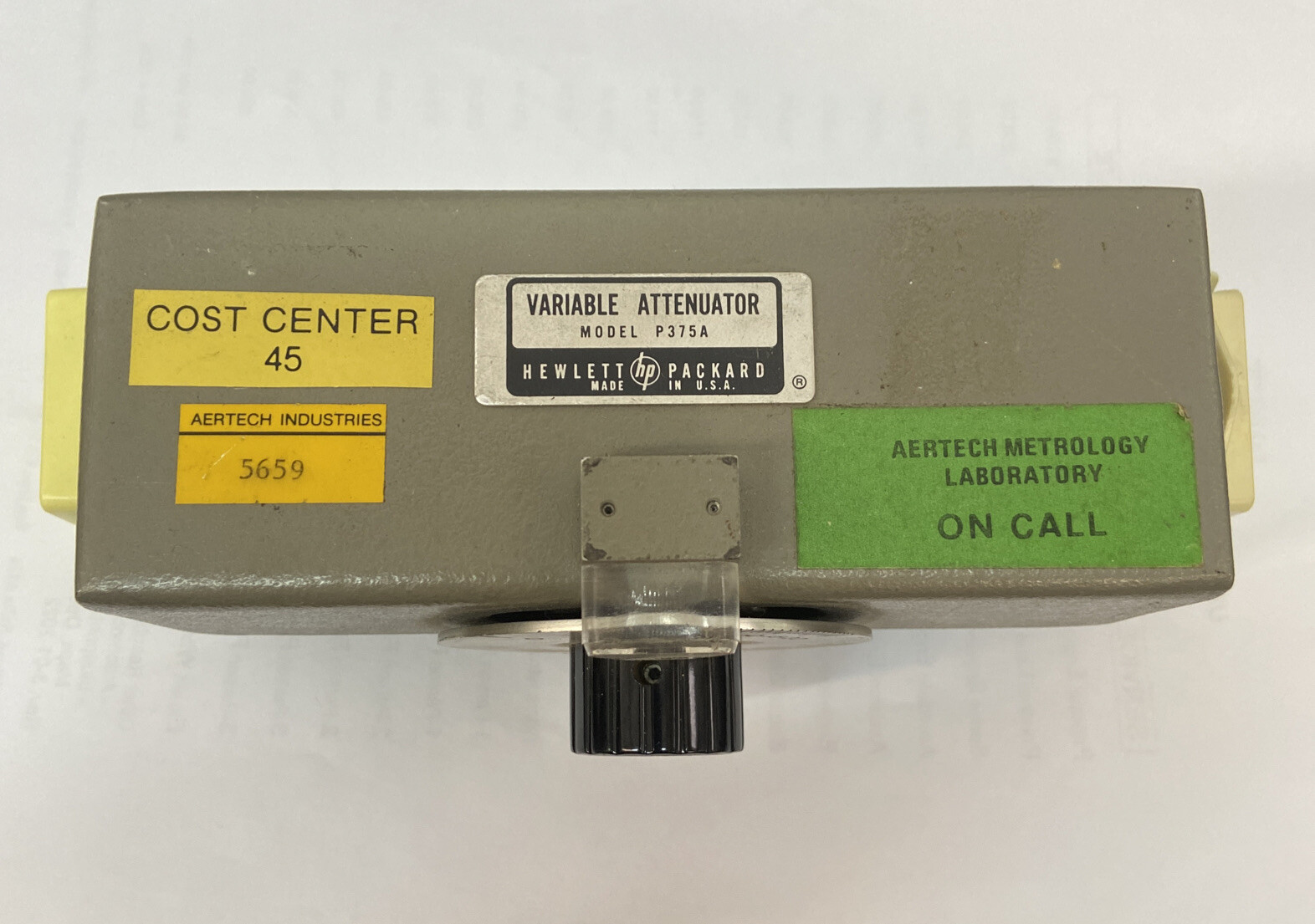 VINTAGE HP MODEL P375A VARIABLE ATTENUATOR