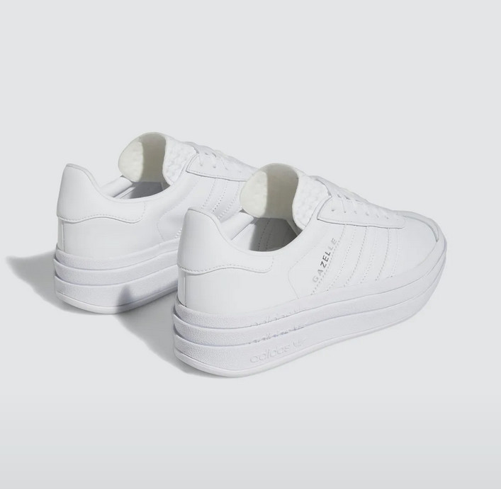 Adidas W Gazelle Bold White Shoes IE5130