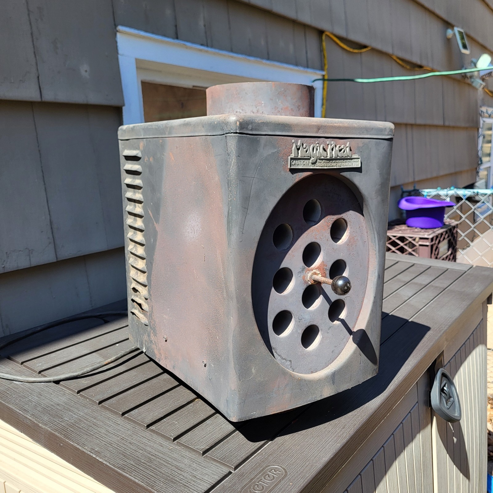 Magic Heat Reclaimer 6 inch Bottom Crimp for Wood Stove