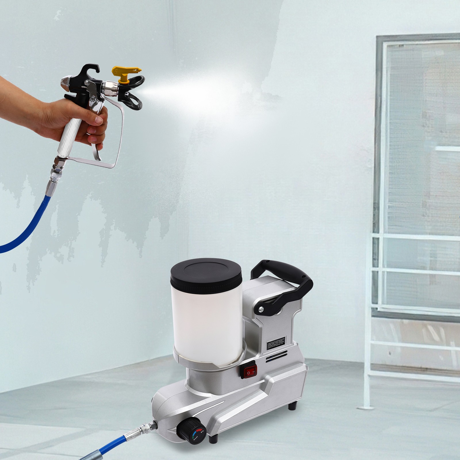 2.5L Electric Paint Sprayer High Pressure Airless Paint Sprayer Painter 120MPa