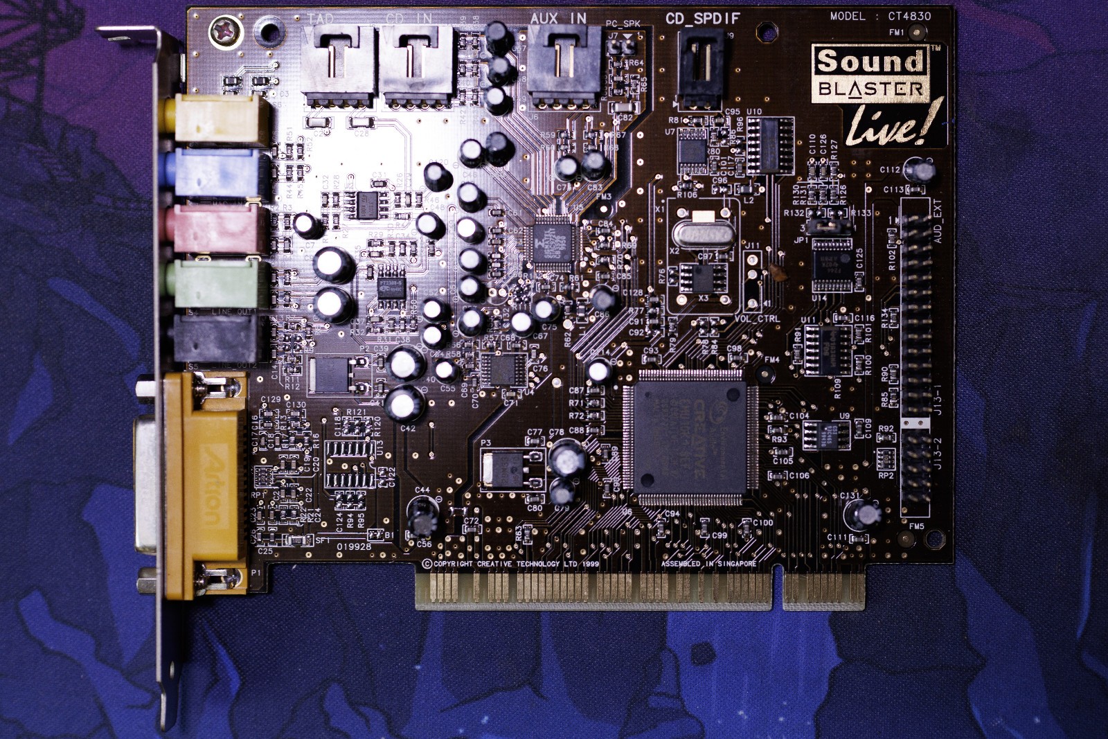 Creative Sound Blaster Live! PCI (CT4830) Sound Card (untested)