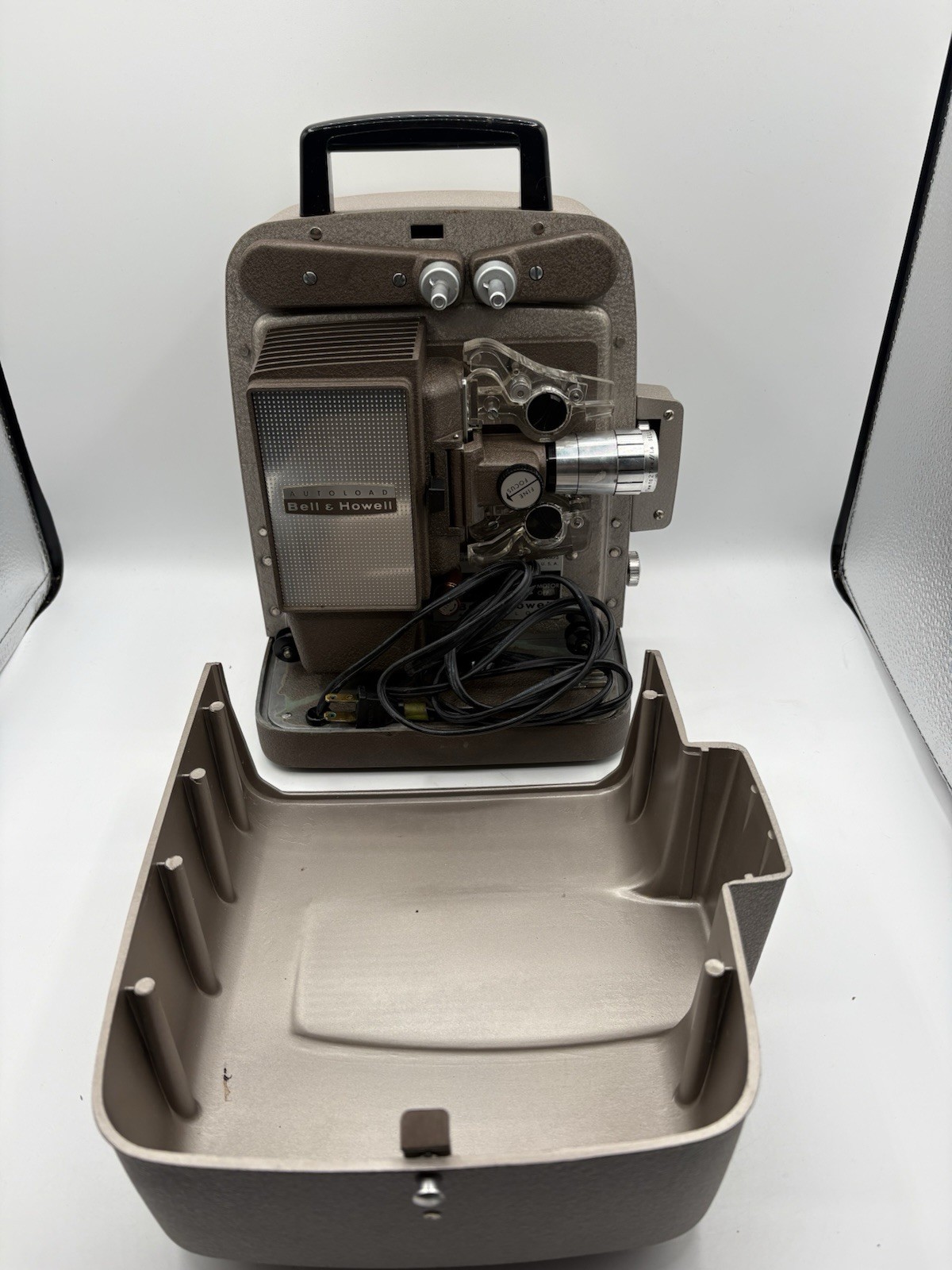 Bell Howell Autoload 8mm Projector Model 245 BA with Working Motor, Box & Manual