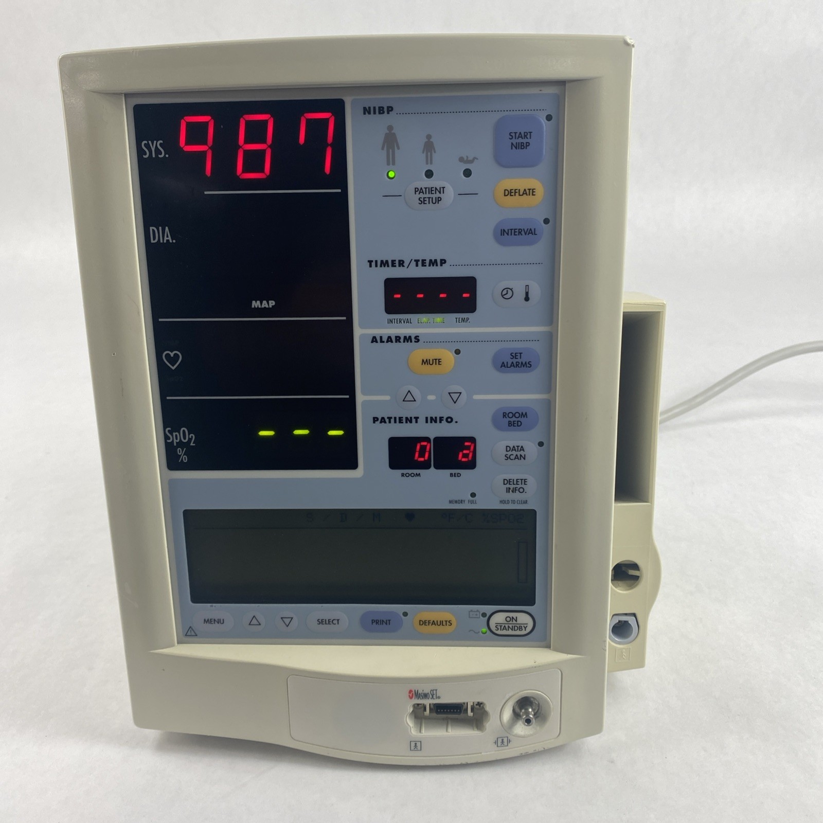 Accutorr Plus 0997-00-0427 Datascope Power Tested