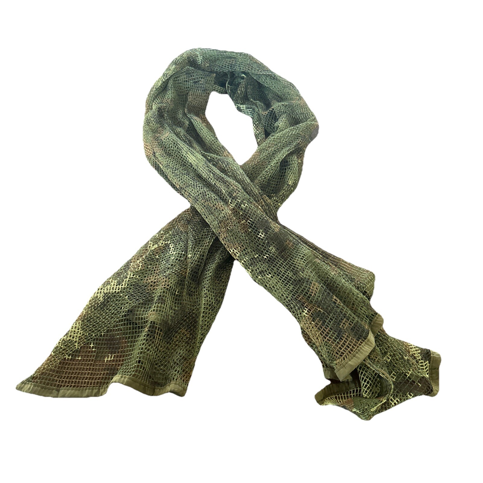 German Jungle Camouflage  Scarf Breathable Gauze Headscarf  Scarf Sniper Vei
