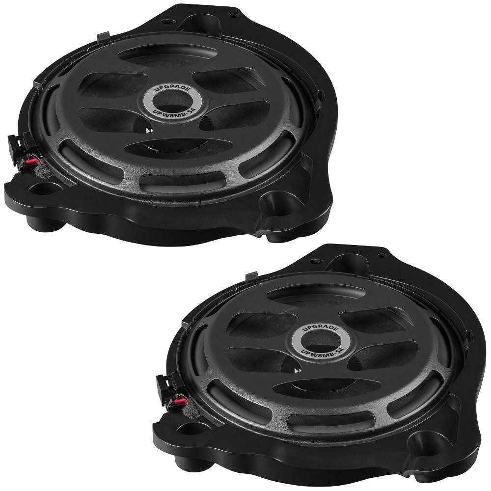 Match UP W8MB-S4 Mercedes C, E & GLC Class Bulkhead 8" Inch Subwoofer 100w Pair