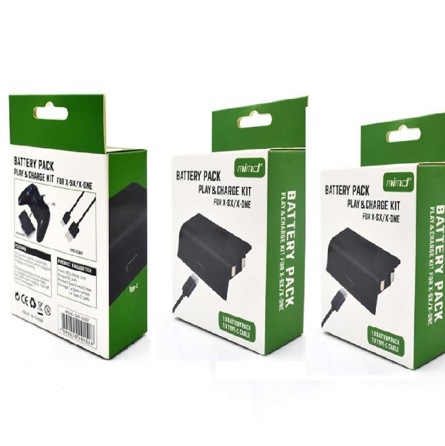 Rechargeable Battery Pack for Xbox Series X / Series S Controller with USB cable