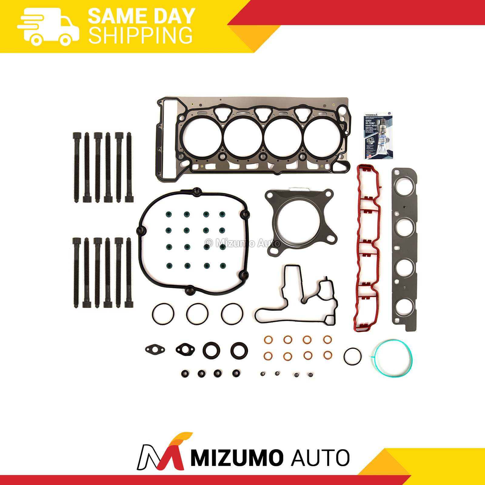 Head Gasket Bolts Set Fit 08-09 Audi A3 A4 Quattro Volkswagen Jetta Passat 2.0L
