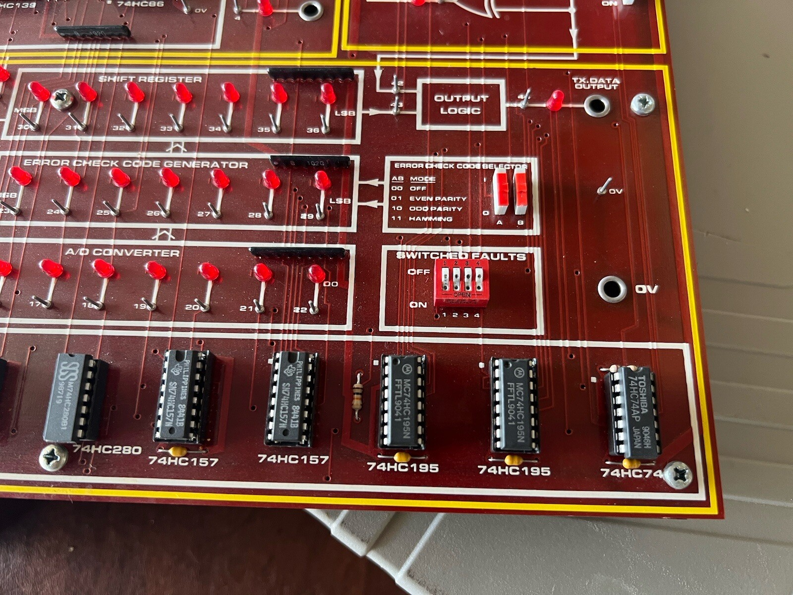 LJ Technical Systems Circuit Board Trainer - Modicom 3/1 P.C.M. Transmitter #2