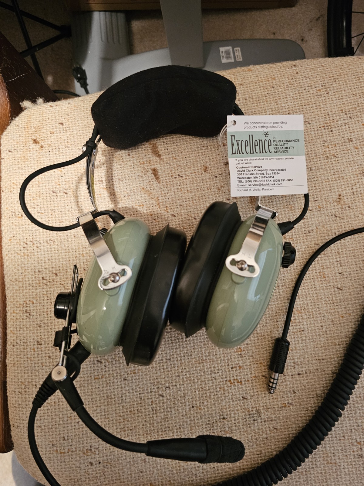 David Clark H10-60 Aviation Headset - New