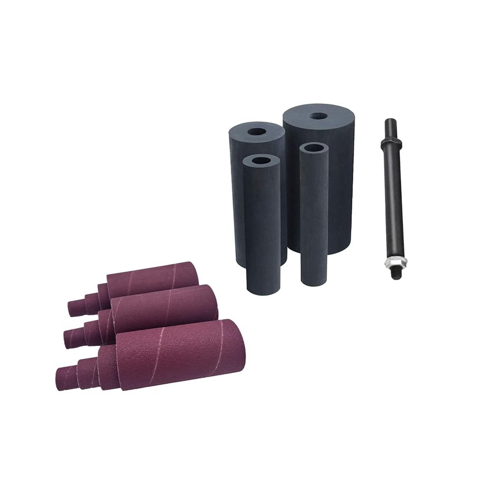 Olamochi Spindle Sander Drum Kit Including Sanding Cylinder, Drum...