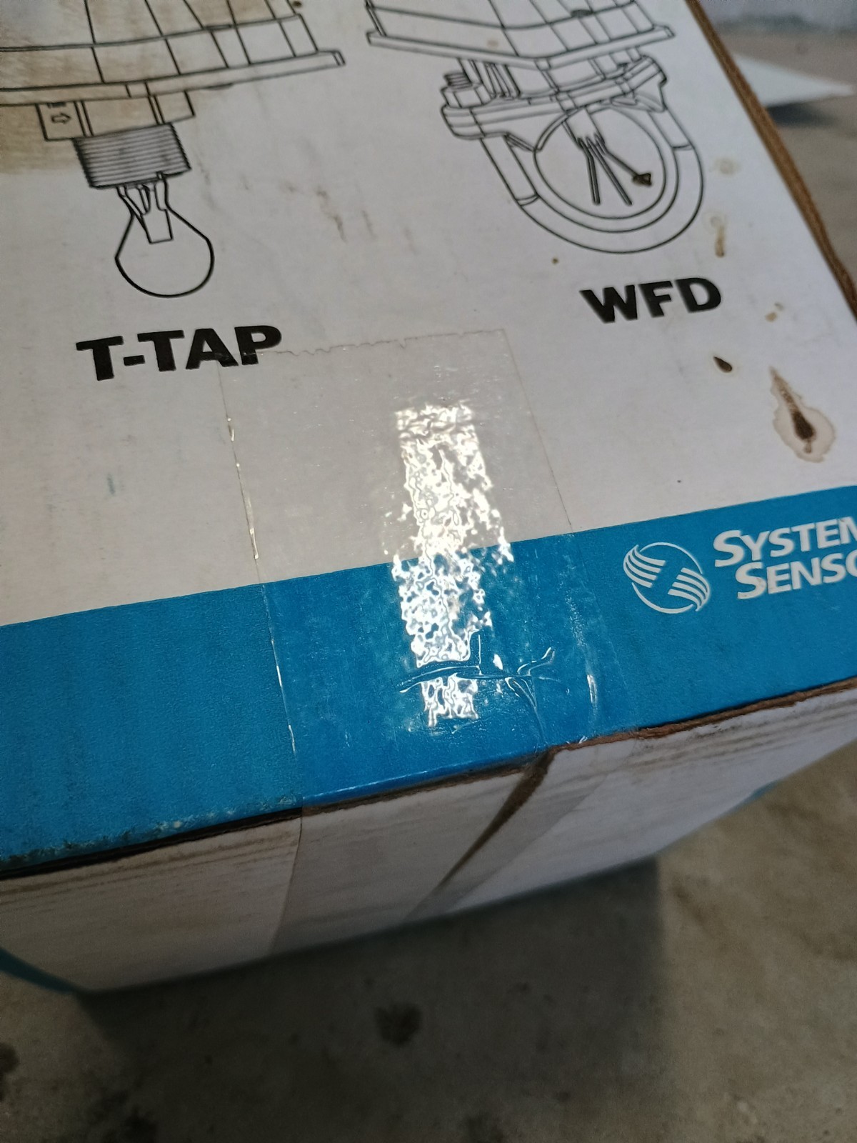 System Sensor Waterflow Detector WFD20 Vane Type NEW OPEN BOX