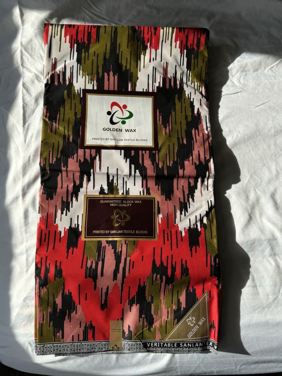 Ankara Fabric Or African Fabric 100% Cotton. 6yards