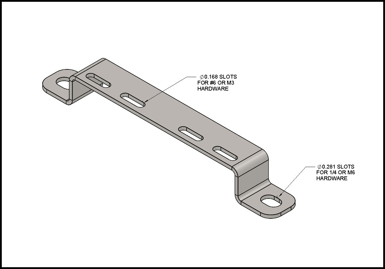 Dual Solenoid Boost Control Bracket for Mac 3 Port Valve Bracket Only STAINLESS