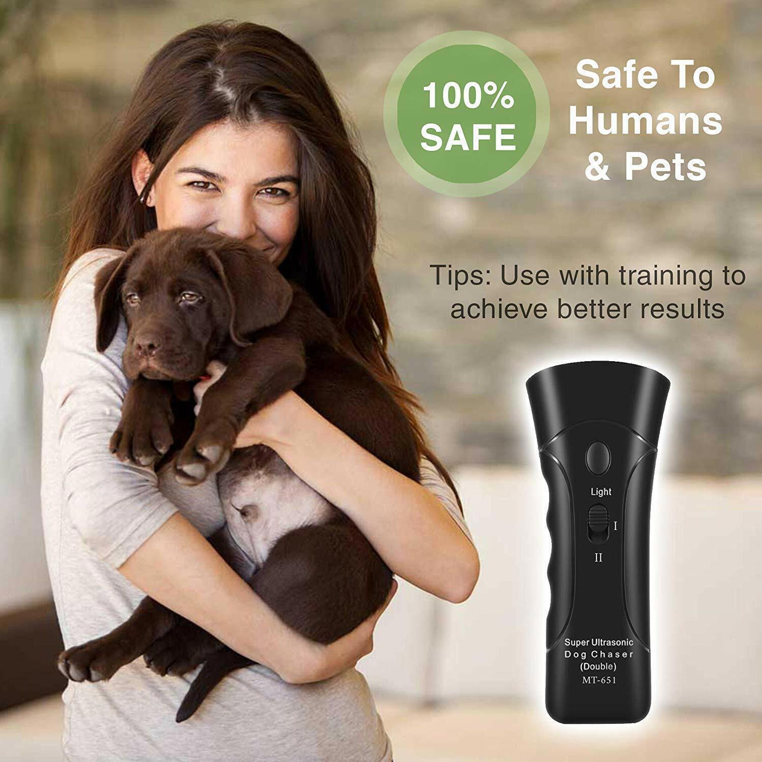 Ultrasonic Stop Barking Away Anti Bark Control Dog Training Repeller Device