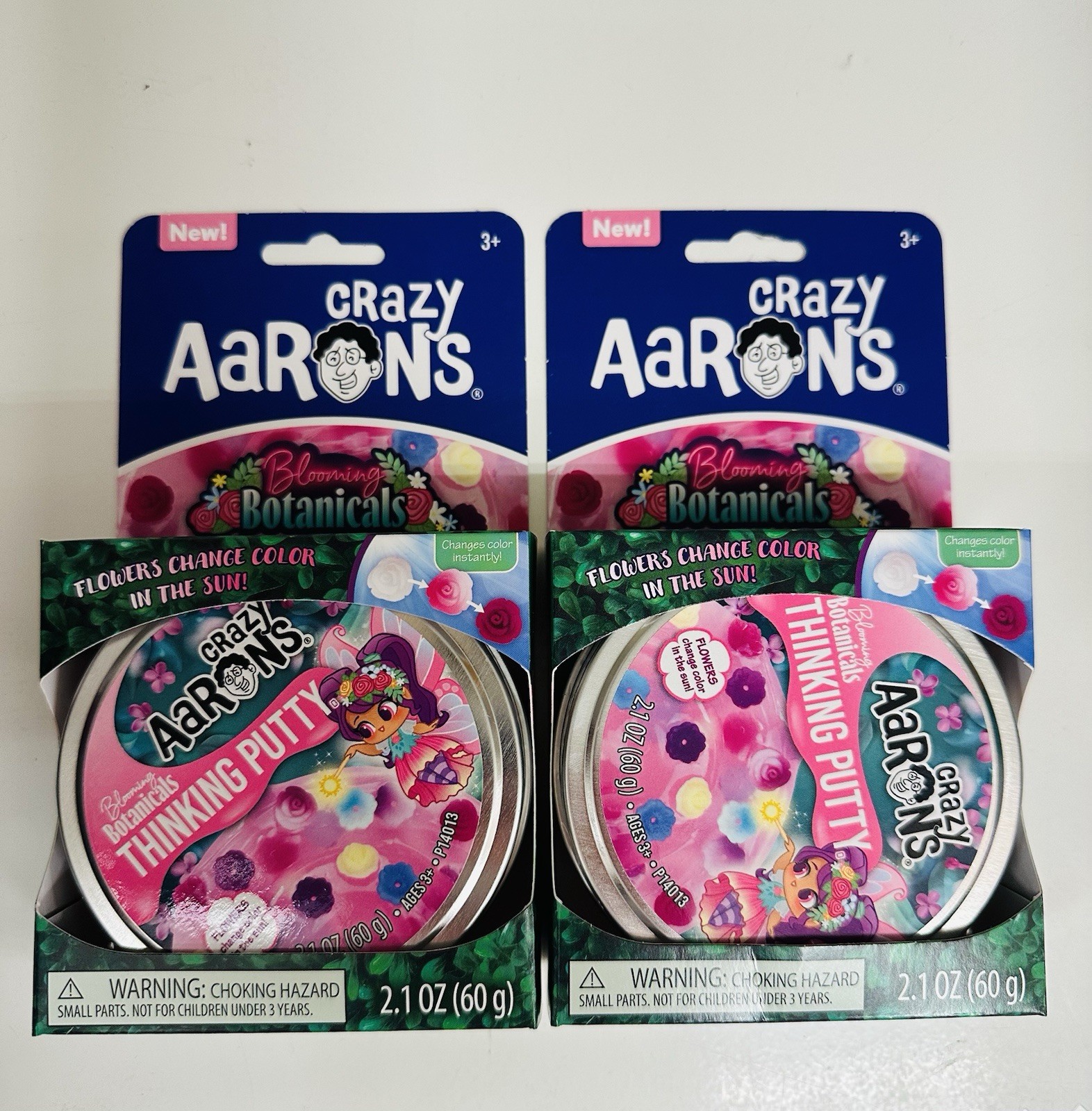 Aaron's Crazy Thinking Putty Blooming Botanicals 2.1 Oz NEW