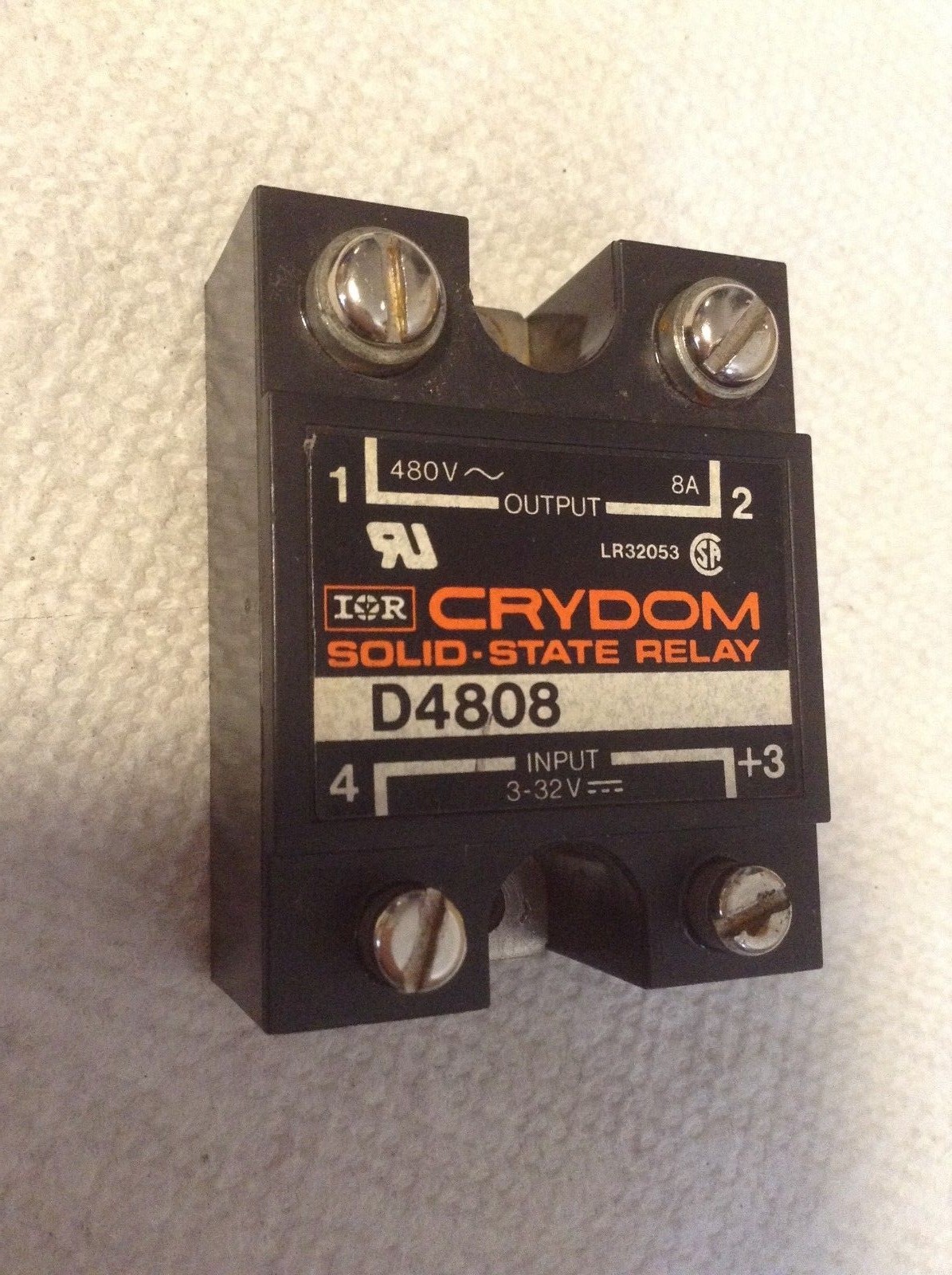 CRYDOM D4808 Solid State Relay 480VAC 8A