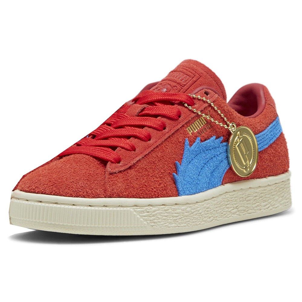PUMA Suede Buggy X Op Lace Up Mens Red Sneakers Casual Shoes 39652001