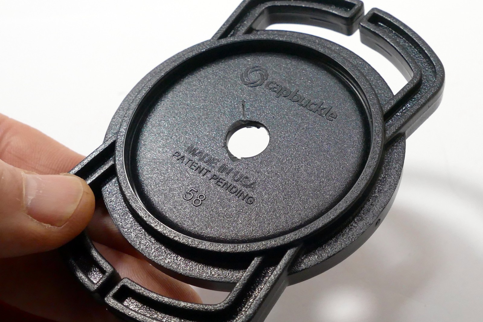 Universal Lens Cap Camera Buckle Or Belt StrapHolder for 58mm 52mm and 6