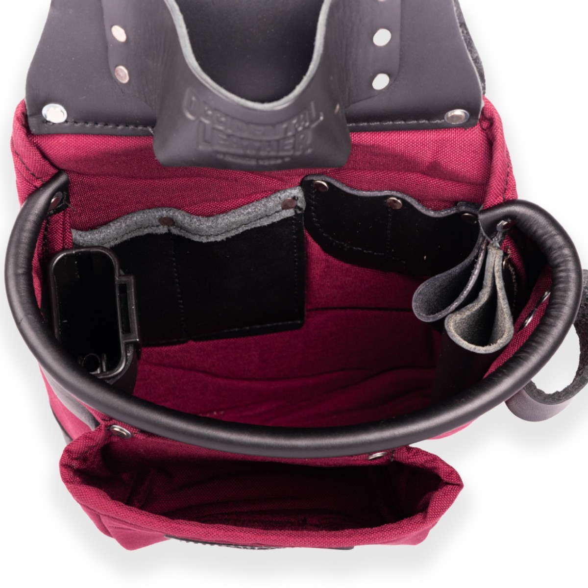 Occidental Leather 8582R FatLip™ Tool Bag- Deep Red MADE IN USA
