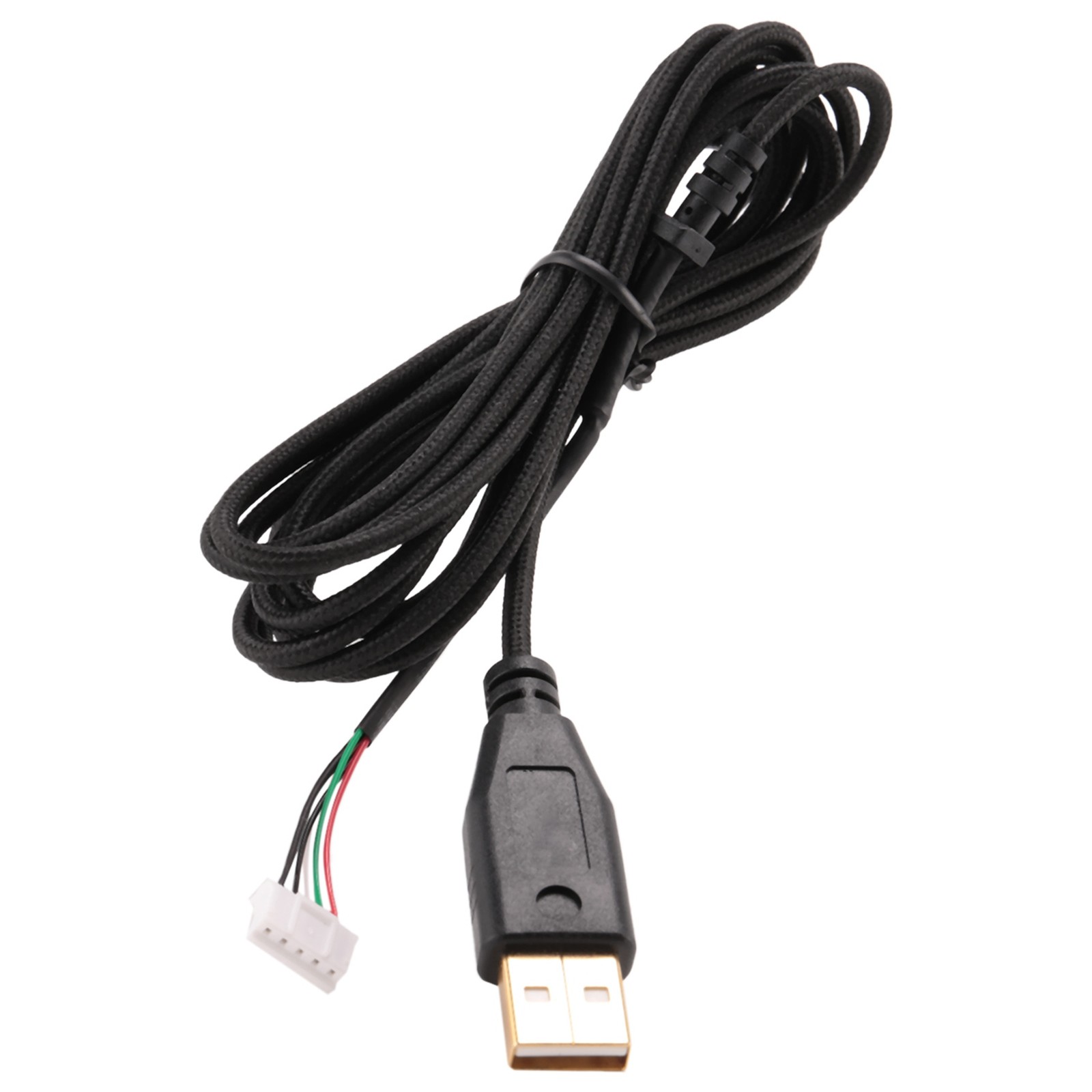 Usb Cable Mice Line For  Deathadder 2013 . 2.1M 5 Wires 5 Pins Black1357